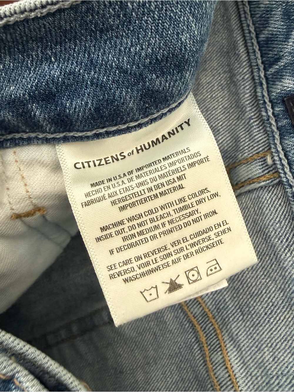 Citizens Of Humanity Marlow Easy Denim Shorts - Picture 7 of 10